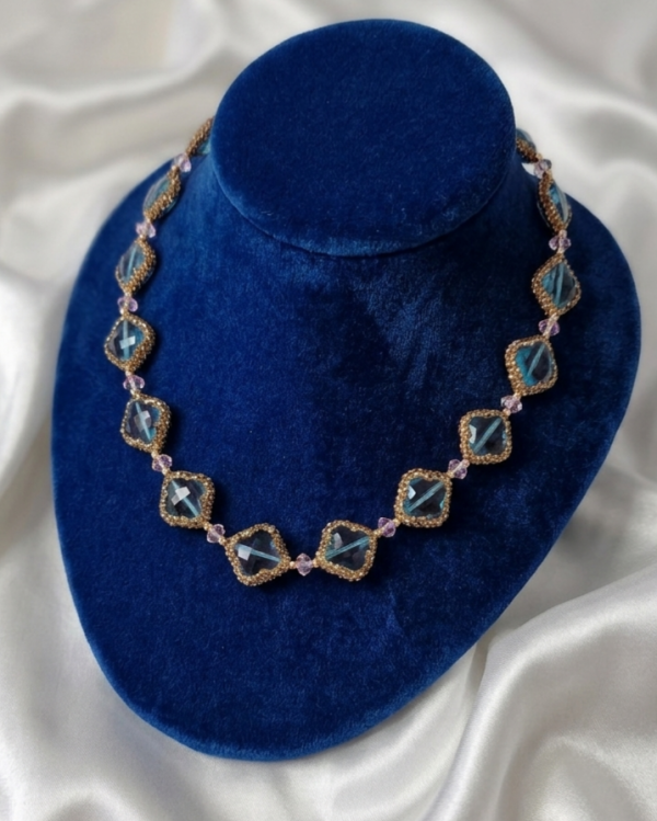 4993 Naszyjnik królewski marokańska 45+5cm biżuteria pozłacana 