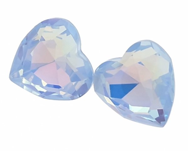 524b Kolczyki złote pozłacane wtyczki 14K serce