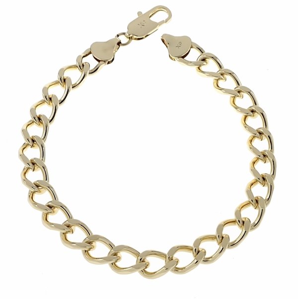 0192 Bransoletka elegancka złota 21cm pozłacana 14k Xuping