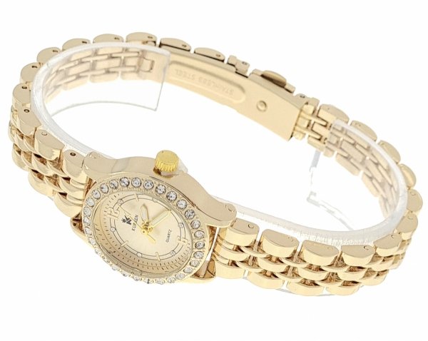 936 Ekskluzywny damski złoty zegarek Kurren klasyk