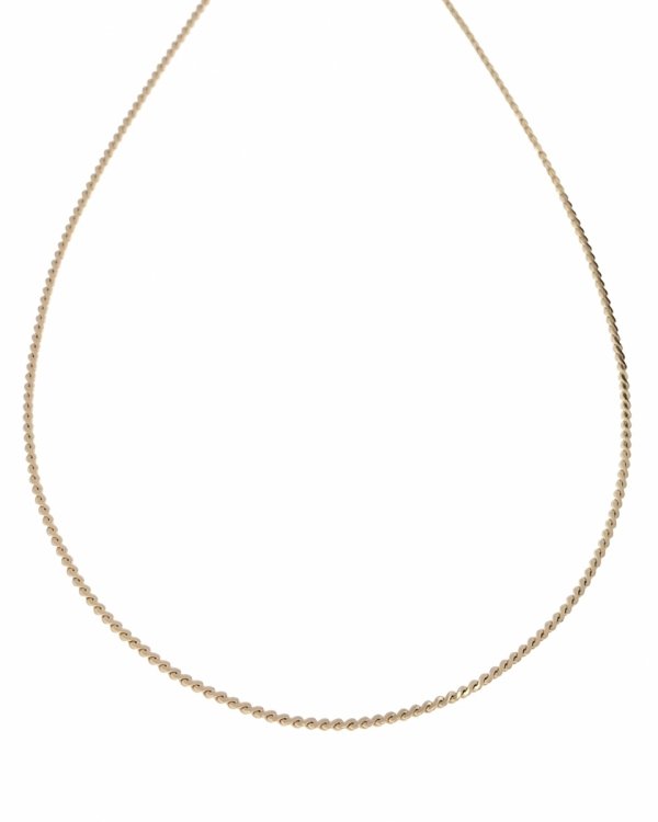 3935 Złoty łańcuszek 50cm 1,7mm pozłacany 18k Xuping 