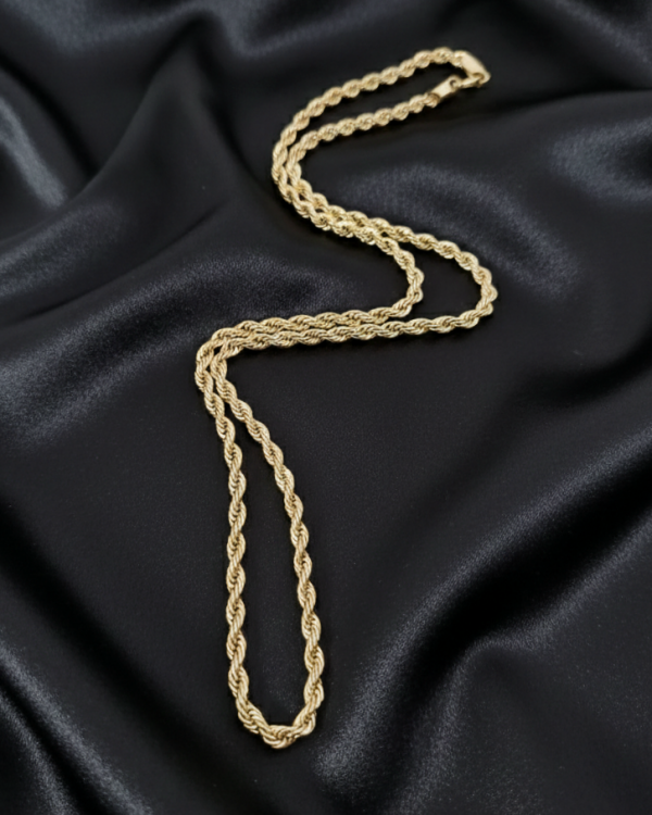 933e Złoty łańcuszek celebrytka 55cm naszyjnik pozłacany 14k