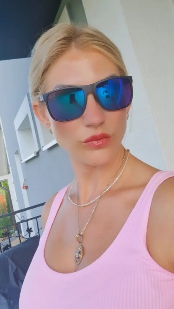 067a Okulary unisex przeciwsłoneczne muchy ozdobne UV400