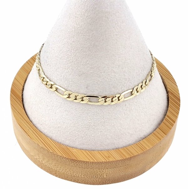 351a Bransoletka elegancka złota 19cm pozłacana 14k Xuping