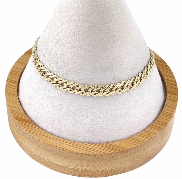 1328g Bransoletka elegancka złota 19cm pozłacana 14k Xuping