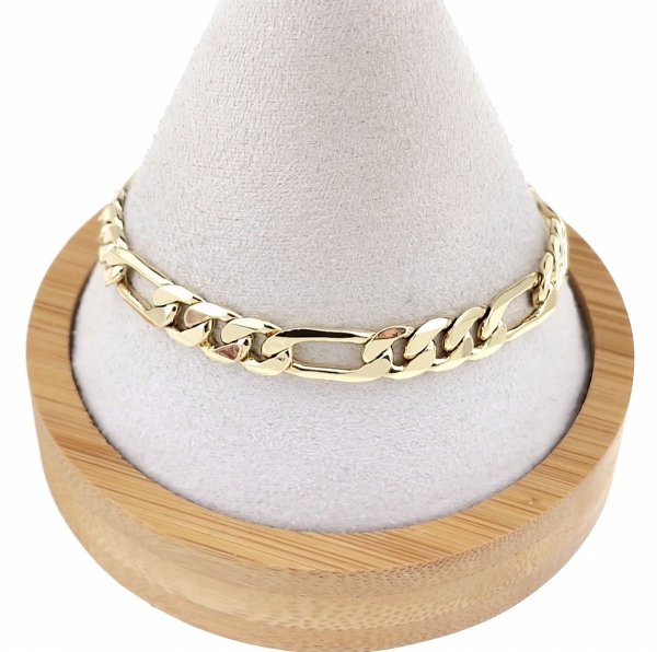 2212b Bransoletka elegancka złota 21cm pozłacana 14k Xuping