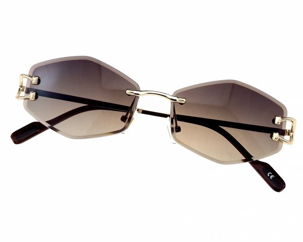 ok76 Damskie okulary przeciwsłoneczne muchy ozdobne UV400