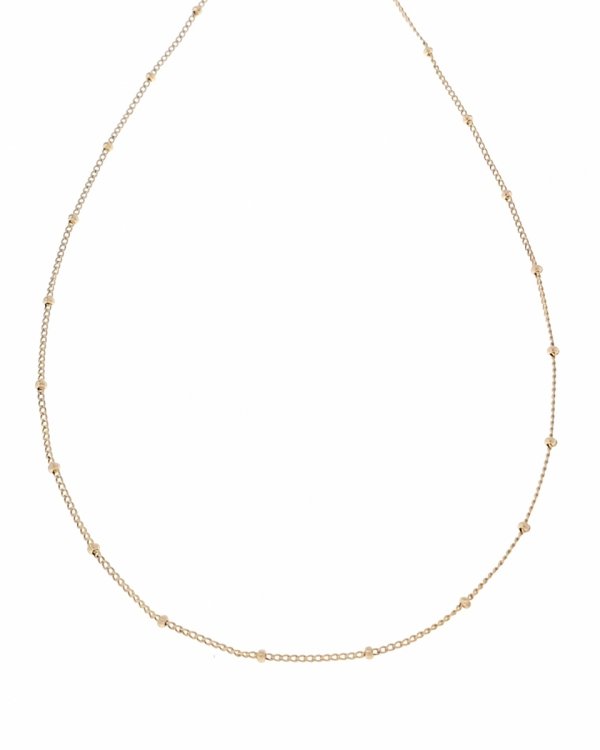 2729 Złoty łańcuszek 35cm 1,2mm pozłacany 18k Xuping 