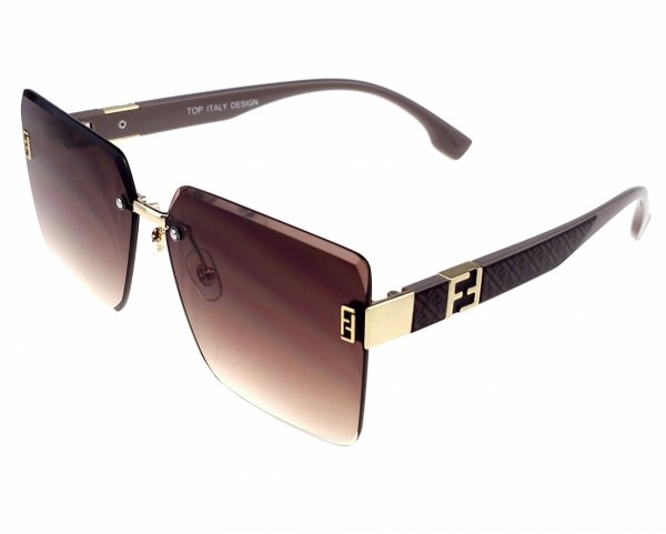 ok77 Damskie okulary przeciwsłoneczne muchy ozdobne UV400