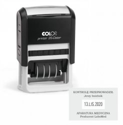PRINTER 35 -DATOWNIK  wraz z wykonaniem gumki (grawer laserem)
