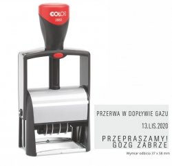 CLASSIC 2660/S3 - datownik - data po prawej stronie