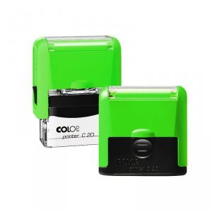 PRINTER COMPACT 20 -NEONOWY wraz z wykonaniem gumki (grawer laserem) 