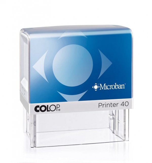 PRINTER IQ ROZMIAR 40- MICROBAN wraz z wykonaniem gumki (grawer laserem)