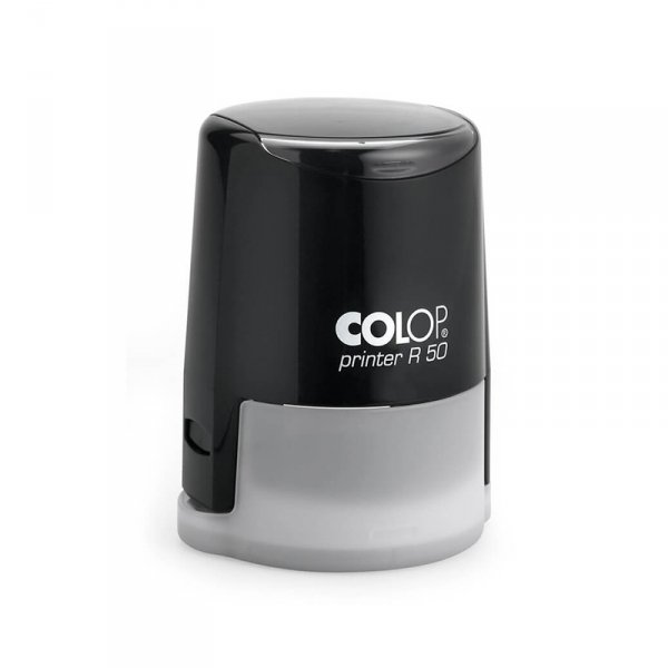 COLOP Printer okragly R50 czarny z zatyczka zamkniety.jpg
