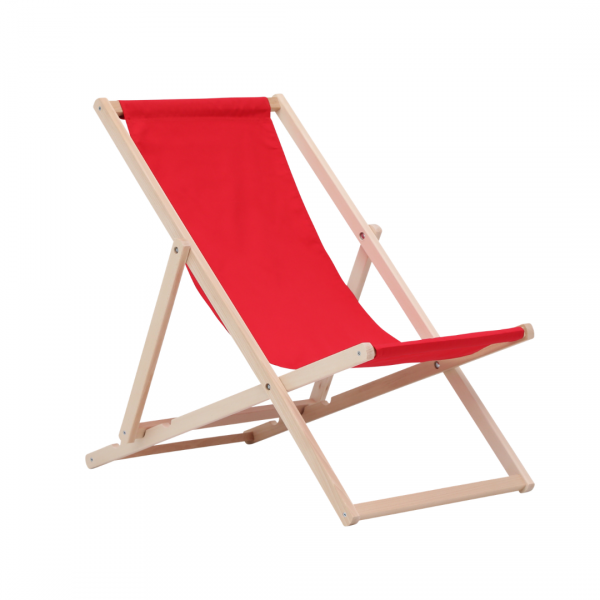 Drewniany leżak z regulacją oparcia i personalizacją | Bukowy, Lekki i Trwały