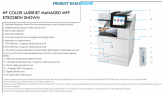 HP Color LaserJet Managed MFP E78223dn powystawowe A3 | GW12 | LAN | SERWIS