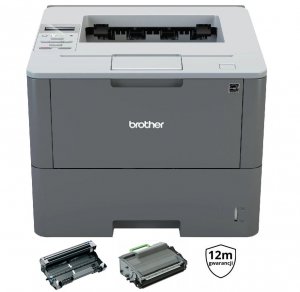 Drukarka Brother HL-L6250DN | A4 | LAN | DUPLEX | GW12 | BĘBEN + TONER 100% |  SERWIS | 430 stron