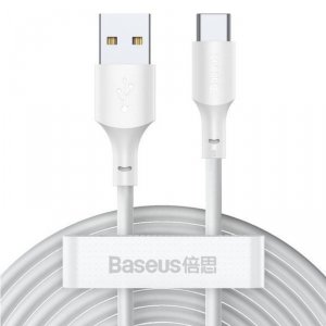 Baseus Kable USB-C - USB-C TZCATZJ-02 40W 1,5m białe