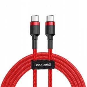 Baseus Kabel USB-C - USB-C CATKLF-H09 2m czerwony