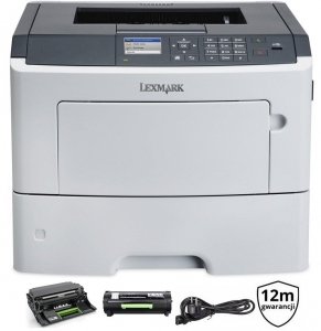 Lexmark MS610DN | A4 | TONER 100% | DUPLEX | GW12 | LAN | SERWIS | 35S0430 | 3K