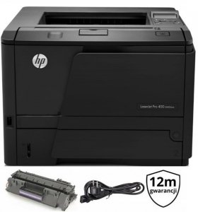 Drukarka HP LaserJet Pro 400 M401d | GW12 | TONER  | DUPLEX | 33ppm | 1200dpi | SERWIS CF274A