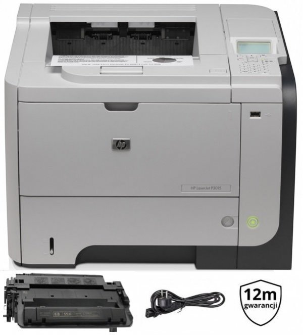 HP LJ P3015 | DUPLEX | LAN | SERWIS | GW12 | do 50K stron