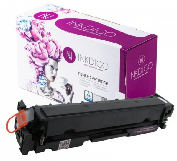 Toner INKDIGO do HP CF 401X Cyan