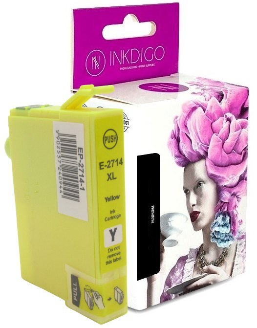 Tusz INKDIGO do EPSON T2714 Yellow