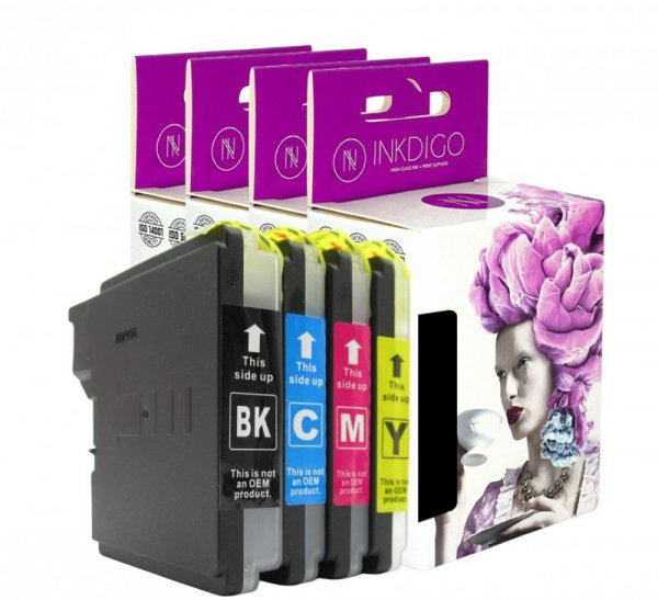 Tusz INKDIGO do BROTHER LC 985 Multibox