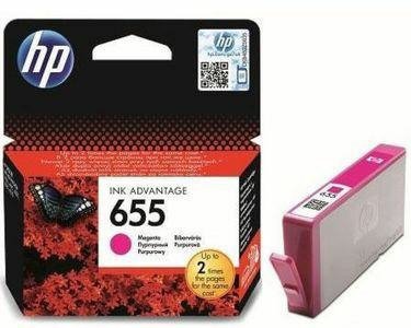 Tusz ORYGINALNY HP 655 CZ111AE Magenta