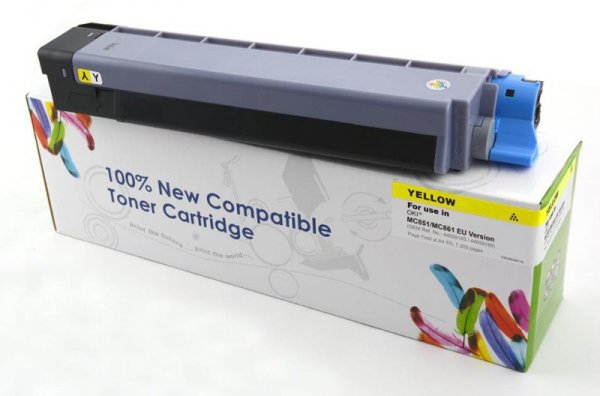 Toner Cartridge Web Yellow Oki MC861 zamiennik 44059253