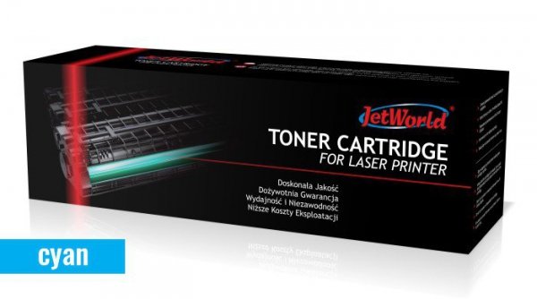 Toner JetWorld zamiennik HP 201X CF401X Color LaserJet Pro M252, M274, M277 2.3K Cyan