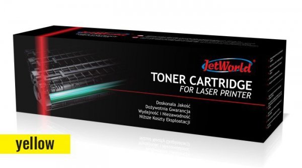 Toner JetWorld zamiennik HP 656X CF462X Color LaserJet Enterprise M652, M653  22K Yellow