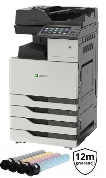 Lexmark CX922de MFP kolor | A3 | TONERY | GW12 | LAN | DADF | SERWIS 32C0231