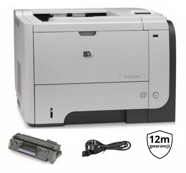 HP LJ P3015 | DUPLEX | LAN | SERWIS | GW12 | SERWIS | TONER | CE525A