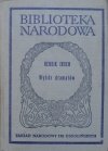 Henryk Ibsen • Wybór dramatów część 1.