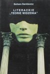 Barbara Sienkiewicz • Literackie 'teorie widzenia' w prozie dwudziestolecia międzywojennego. Witkiewicz, Vogel, Kaden-Bandrowski