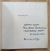 Nikos Chadzinikolau Wyzwolenie oczu [dedykacja autora]
