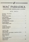 Mać Pariadka. Anarchistyczny nieregularnik autorów 4/93 (10)