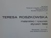 Teresa Roszkowka • Malarstwo i rysunek [Zachęta]