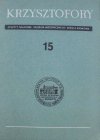 Krzysztofory • Zeszyty Naukowe Muzeum Historycznego Miasta Krakowa 15 [Żydzi krakowscy]