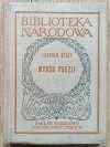 Leopold Staff Wybór poezji BN