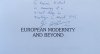 European Modernity and Beyond: The Trajectory of European Societies 1945-2000
