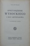 Wacław Tokarz • Sprzysiężenie Wysockiego i Noc Listopadowa [1925]