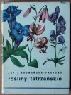 Zofia Radwańska-Paryska • Rośliny tatrzańskie