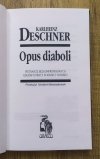 Karlheinz Deschner Opus diaboli