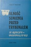 Michał T. Staszewski • Wolność sumienia przed trybunałem II Rzeczypospolitej