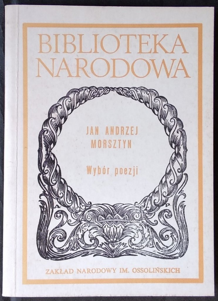Jan Andrzej Morsztyn Wybór poezji