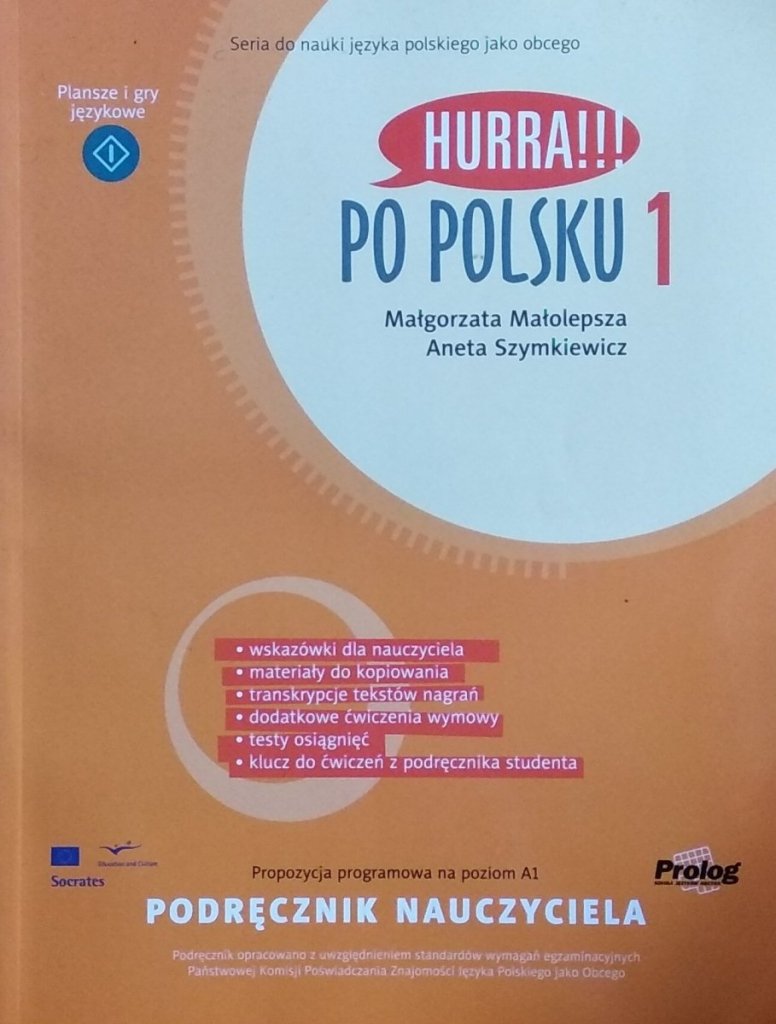Małgorzata Małolepsza Hurra Po Polsku 1 Podręcznik nauczyciela