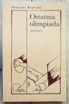 Aleksander Krawczuk • Ostatnia olimpiada